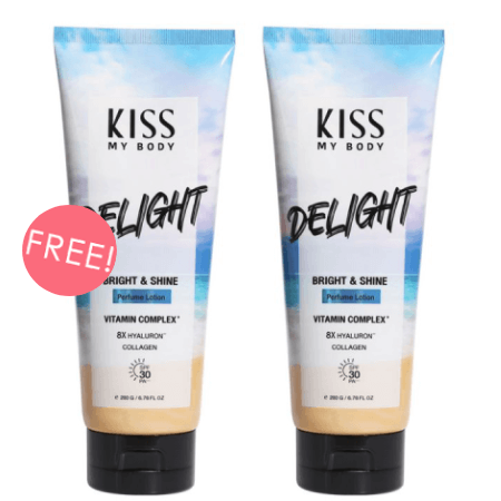 Kiss My Body,Kiss My Body Bright & Shine Perfume Lotion SPF30 PA+++,Bright & Shine Perfume Lotion SPF30 PA+++,โลชั่นน้ำหอม,โลชั่น,Lotion